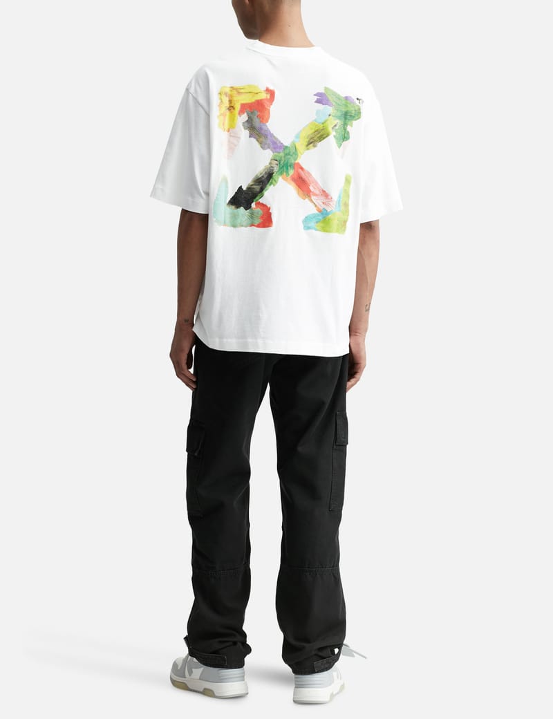 Off-White™ - Brush Arrow Oversize Skate T-shirt | HBX - Globally