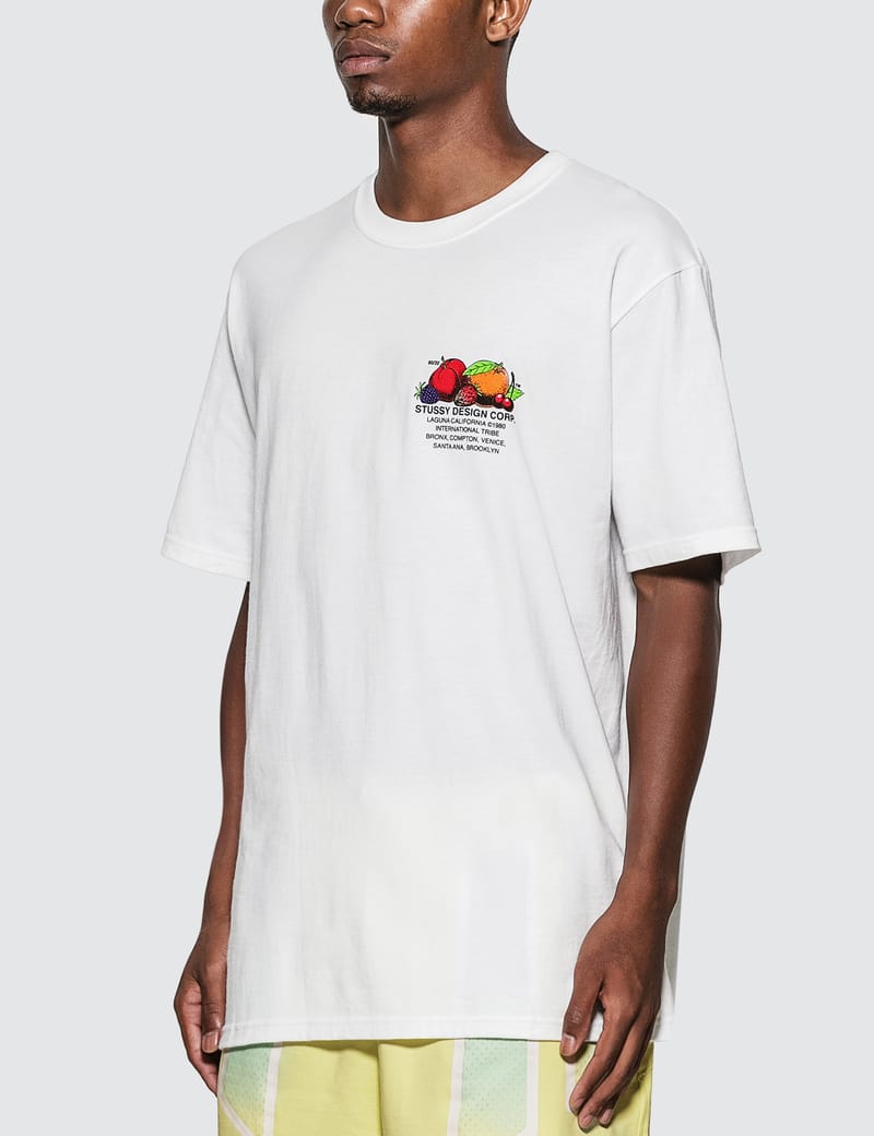 Stüssy - Fresh Fruit T-Shirt White | HBX - Globally Curated