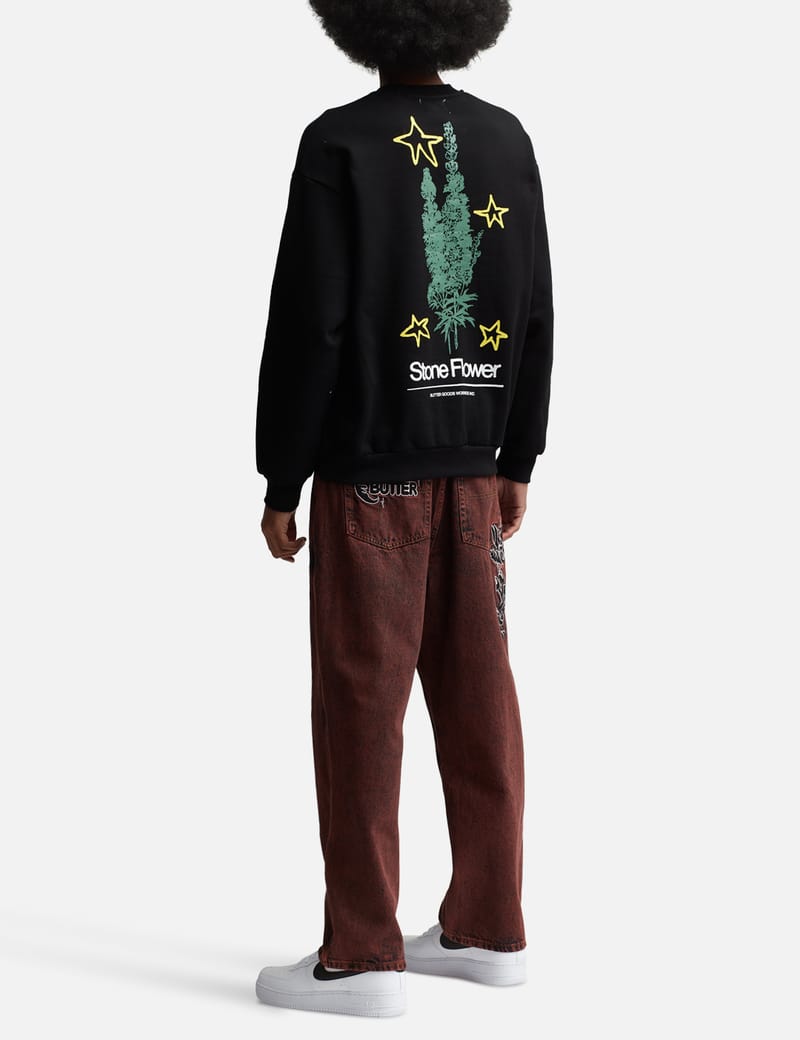Butter Goods - Stone Flower Long Sleeves T-Shirt | HBX