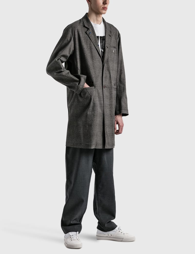 under cover コート チェック柄 Undercover チェック コート | マルチカラー | FARFETCH JP