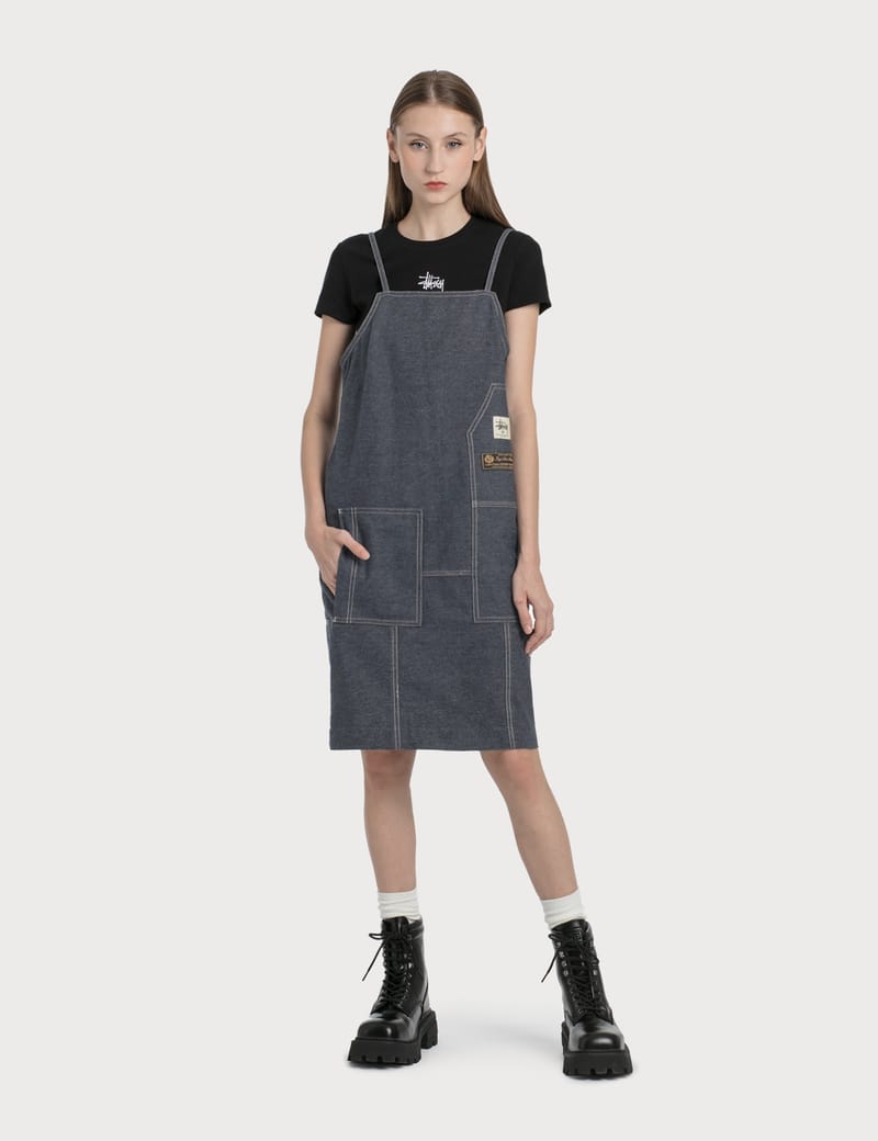 1017 ALYX 9SM - 1017 ALYX 9SM x Stussy Apron Denim Dress