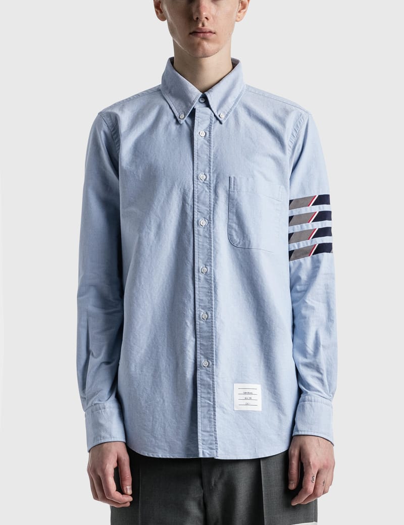 トム ブラウン - シームド 4BAR ストレートフィット シャツフォード