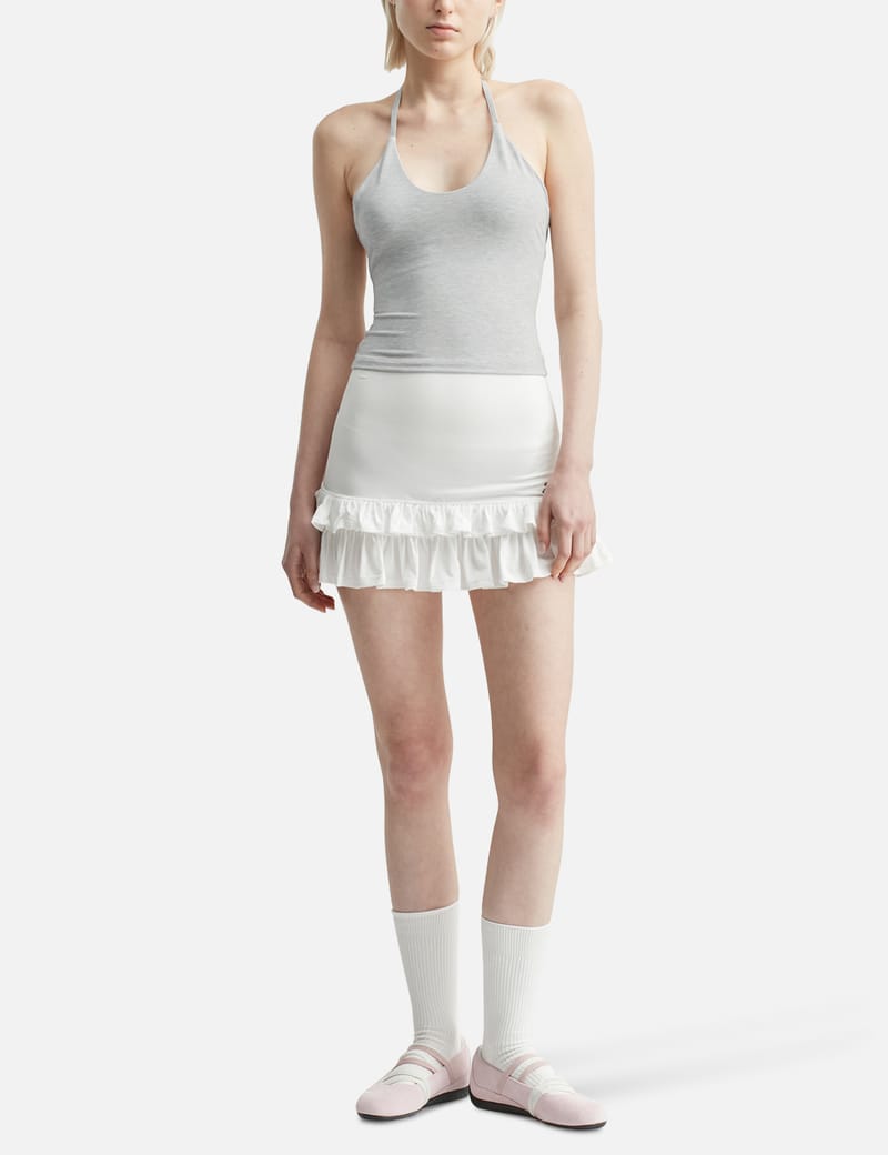 ★GLOWNY ★LULU RUFFLE MINI SKIRT Glowny - Lulu Ruffle Mini Skirt | HBX - Globally Curated