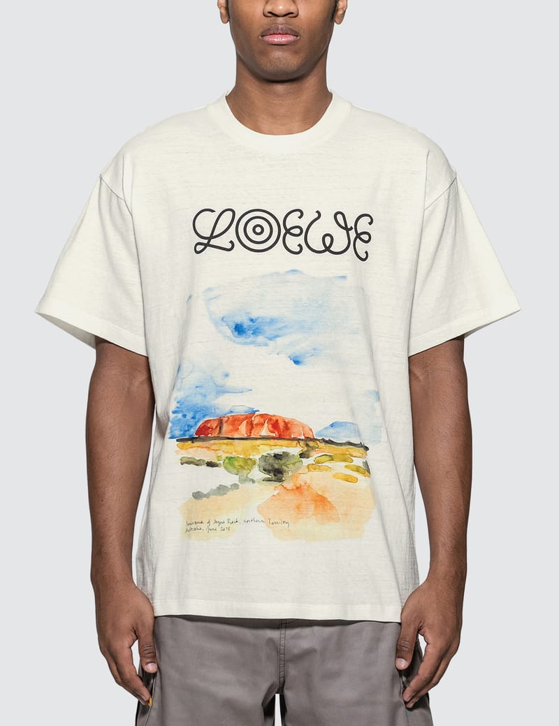Loewe - ELN Watercolor Print T-Shirt | HBX - ハイプビースト ...