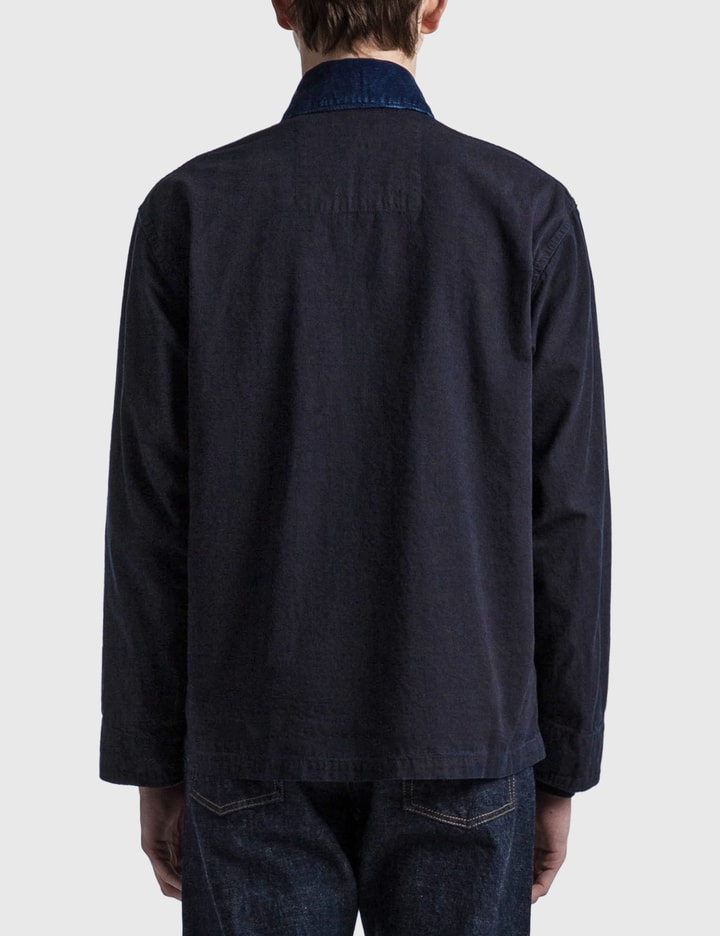 BLUE BLUE JAPAN - Indigo Matsuri Cross Zip Up | HBX - Globally Curated ...