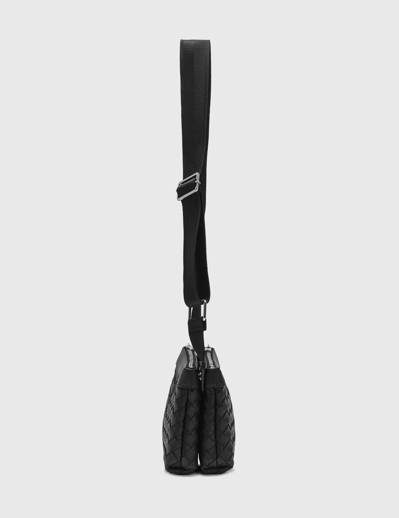 Bottega Veneta - Intrecciato Hydrology Leather Messenger Bag | HBX ...