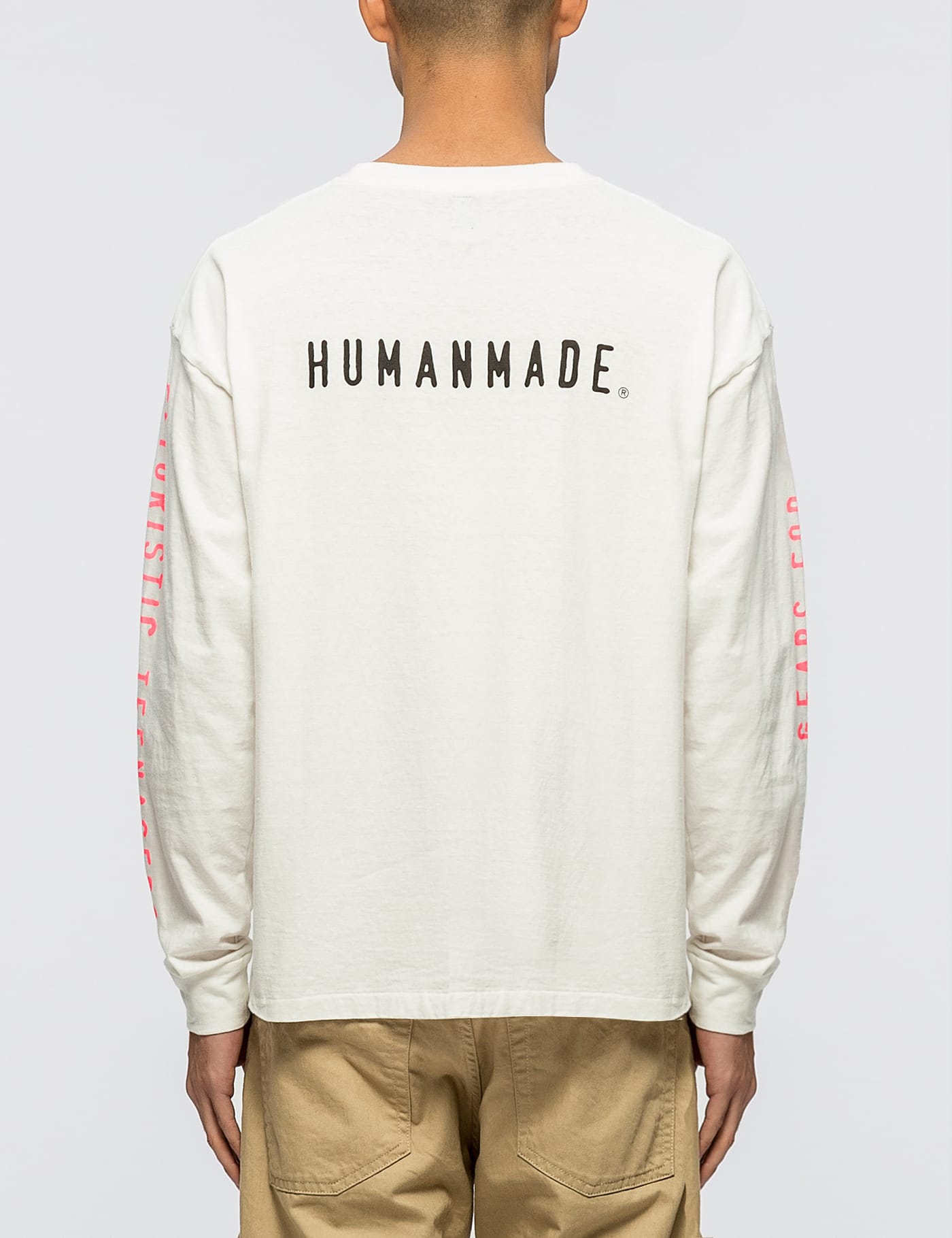 Human Made - Heart Logo L/S T-Shirt | HBX - Globally Curated