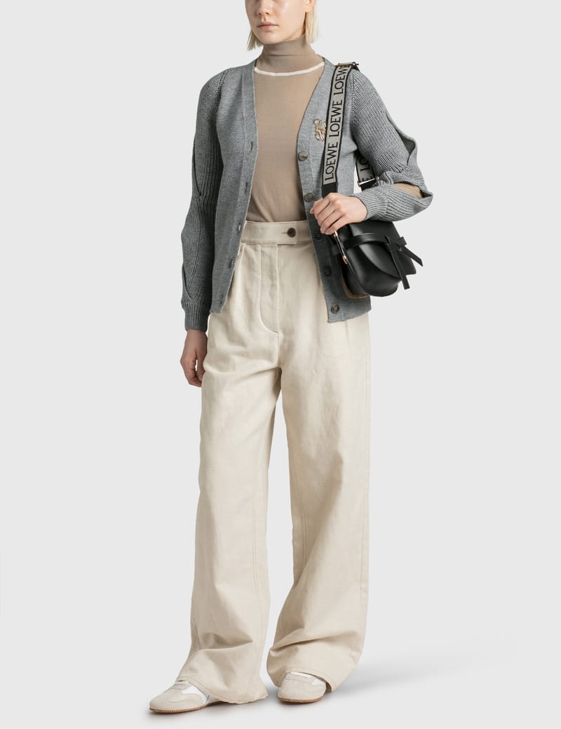 Loewe - Braided Sleeve Cardigan | HBX - Globally Curated Fashion