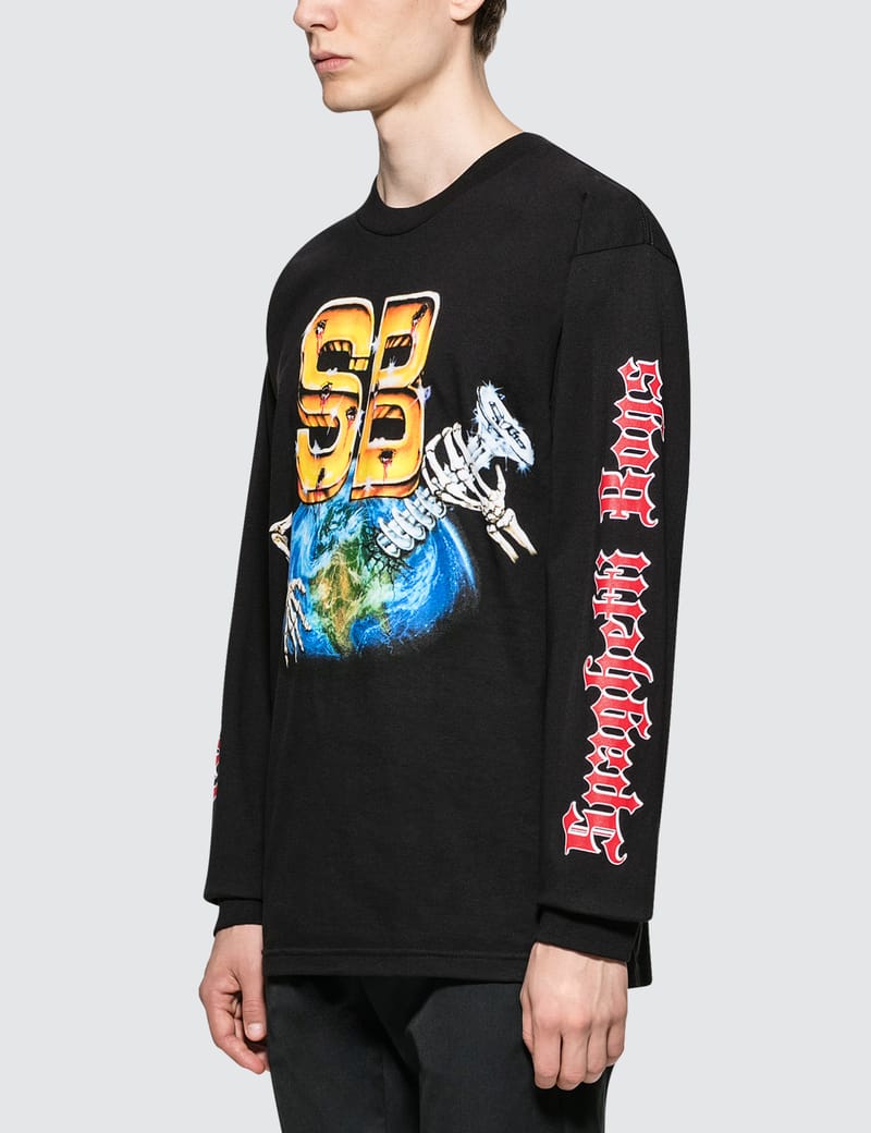 Spaghetti Boys - On Top Of The World L/S T-Shirt | HBX - Globally