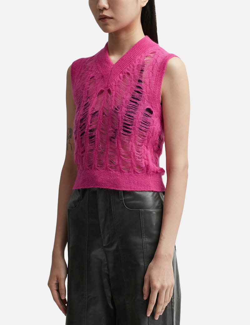 Andersson Bell - Meadow Mohair Vest | HBX - Globally Curated