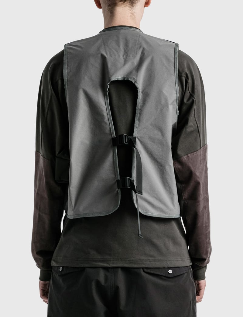 Meanswhile｜Crisp Luggage Vest / Grey