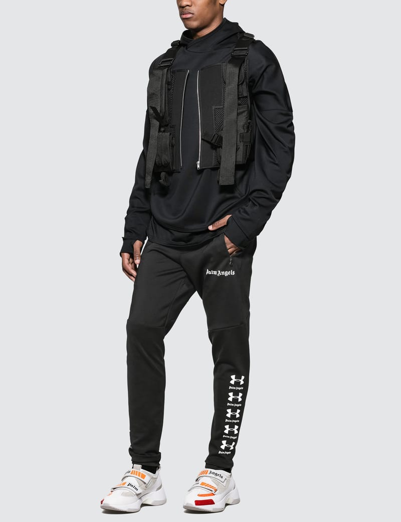 Palm angels under armour hoodie best sale