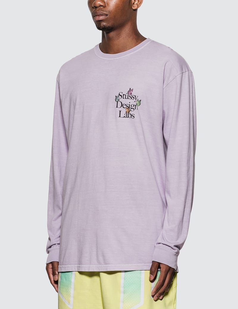 Stüssy - Design Labs Pigment Dyed Long Sleeve T-Shirt | HBX