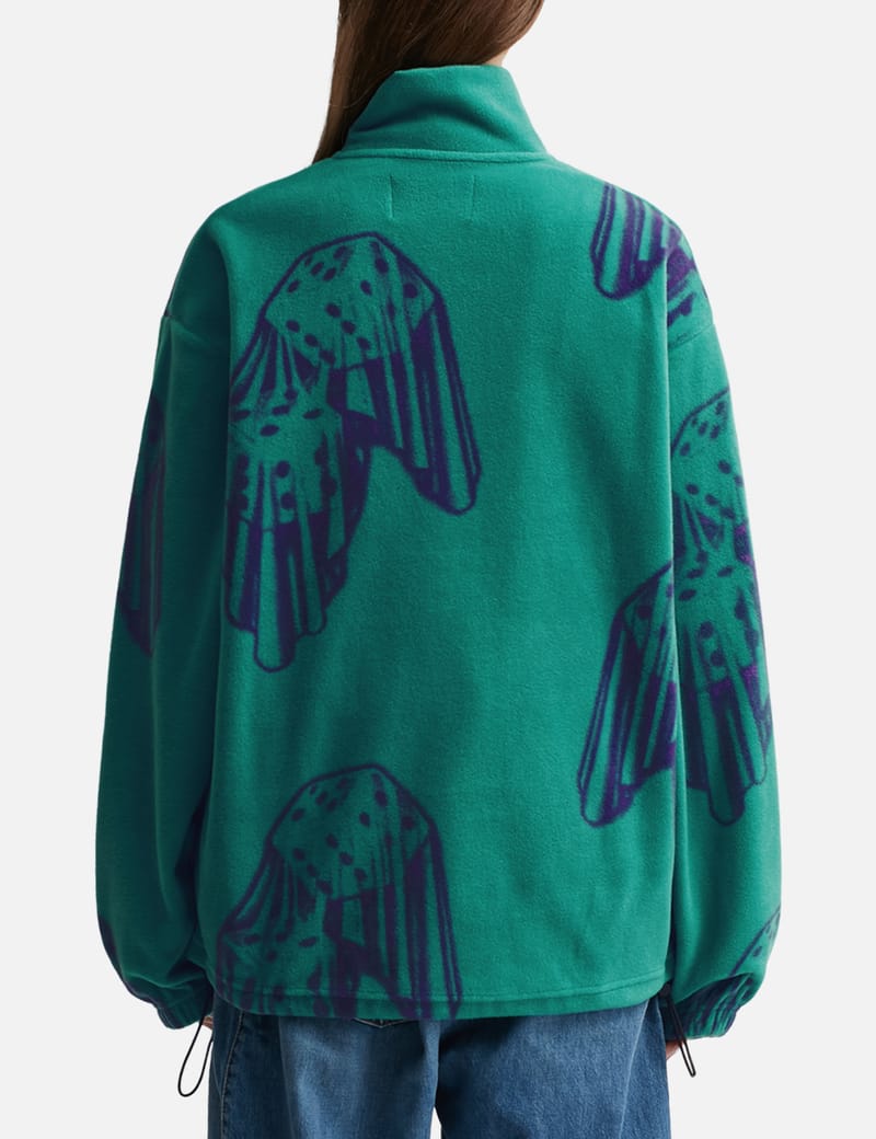 Awake NY - Dice Print Fleece Quarter Zip Pullover | HBX