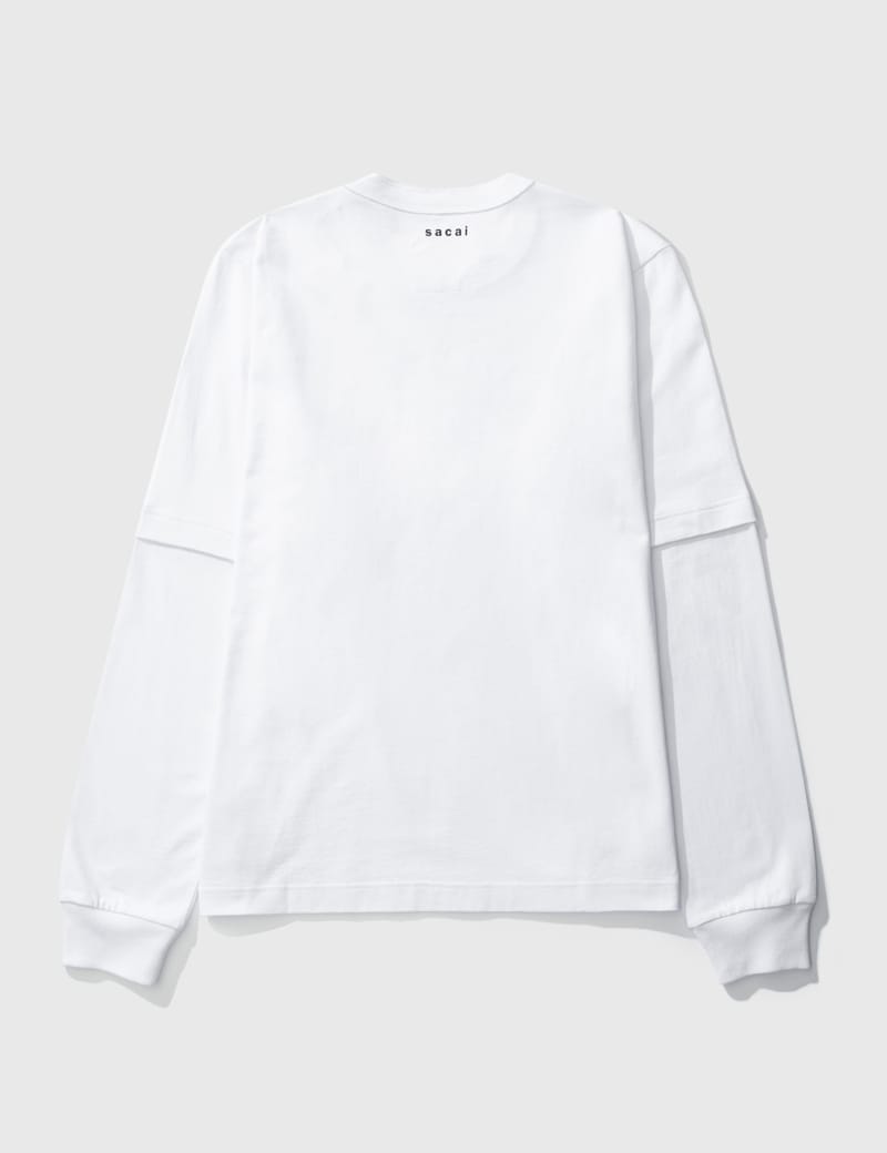 KAWS Flock Print Long Sleeve T-shirt