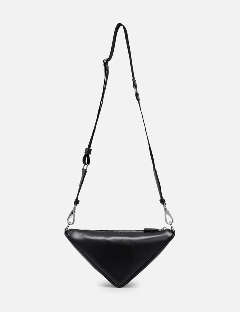 Prada - トライアングル レザー バッグ | HBX - ハイプビースト