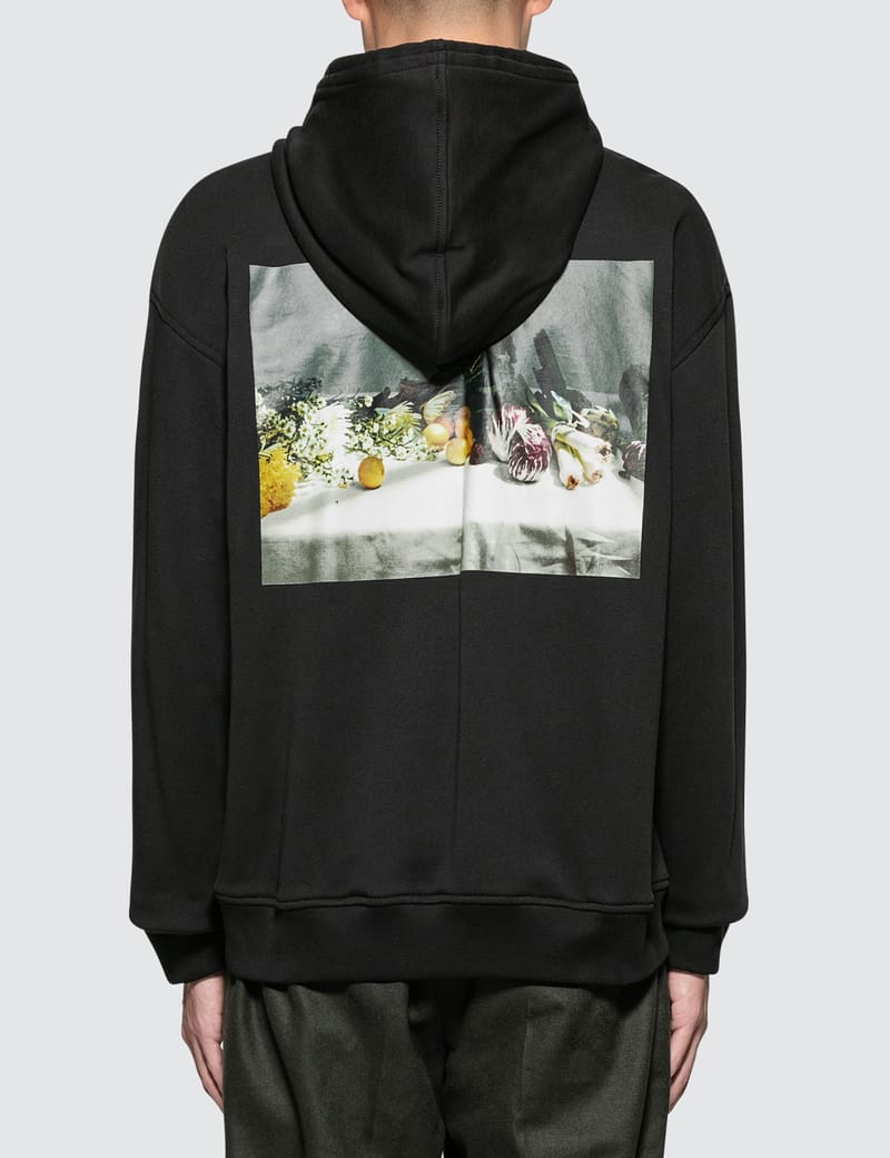 3.1 Phillip Lim NEW YORK パーカー XS 3.1 Phillip Lim - Zip Front Hoodie With Grocery Print | HBX