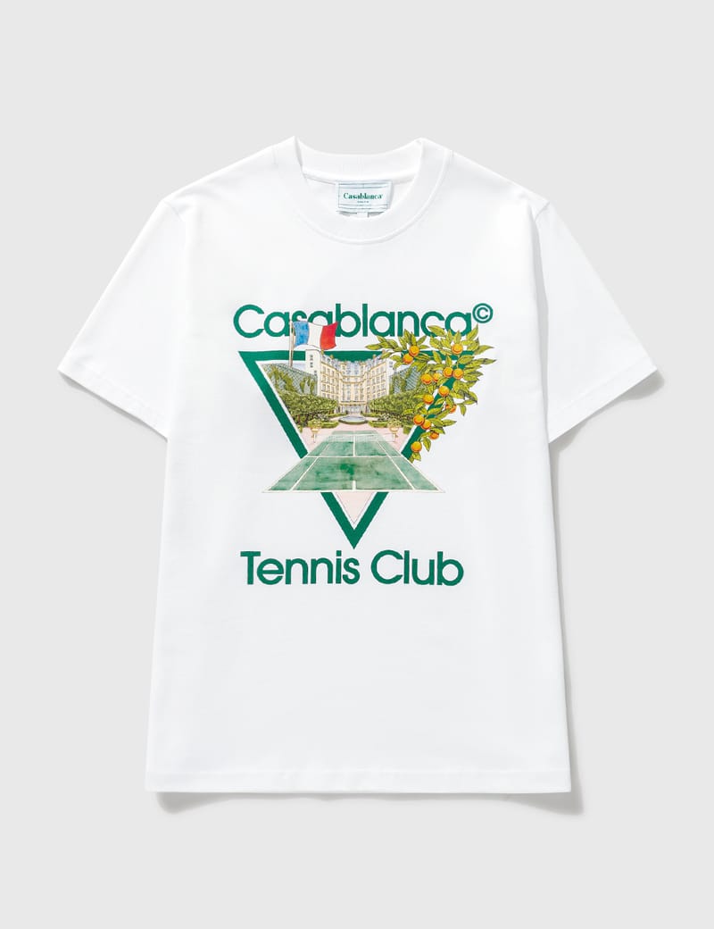 Casablanca - Tennis Club Icon T-shirt | HBX - Globally Curated