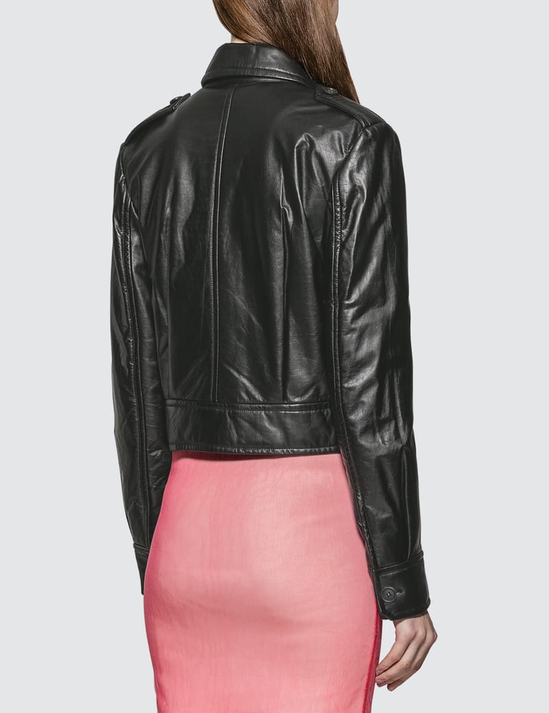 Helmut Lang - Pocket Leather Jacket | HBX - Globally Curated