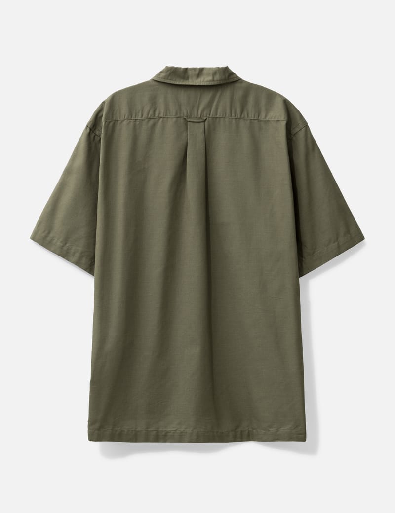 Nanamica - Open Collar Panama Short Sleeve Shirt | HBX