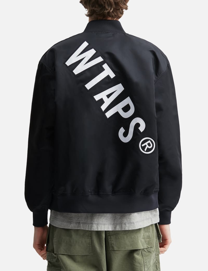 WTAPS Team / Jacket / Nylon Twill - Water-repellent nylon varsity