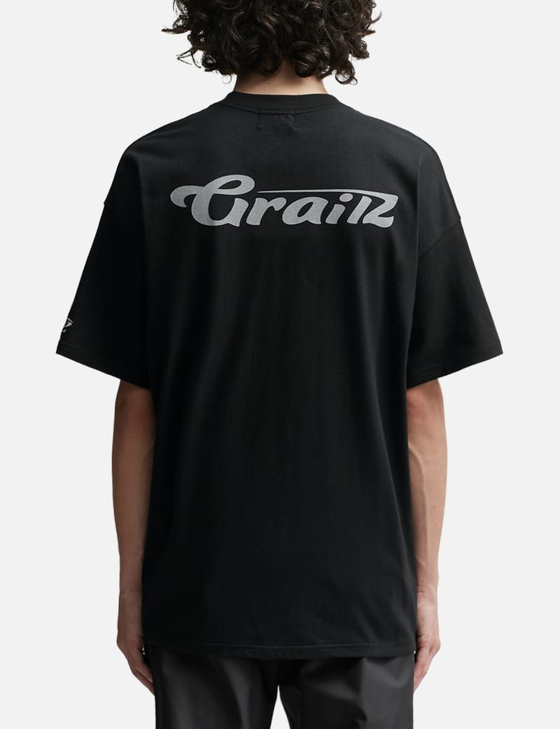 ★GRAILZ★ MULTI LOGO TSHIRTS CHARCOAL GRAILZ Multi Logo T-shirts - Charcoal | International Store