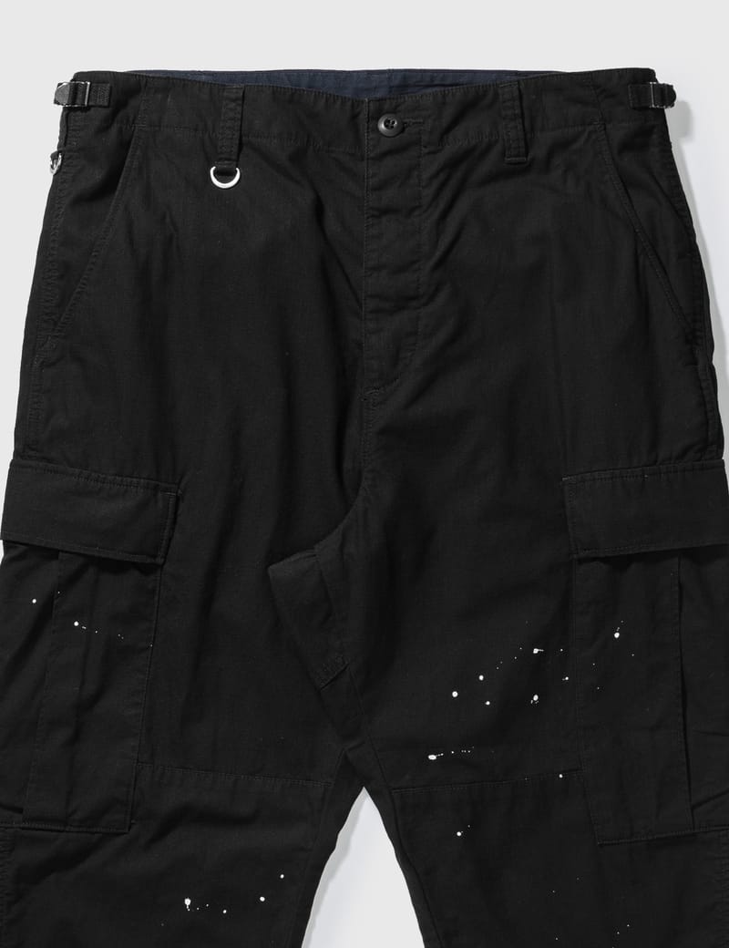 uniform experiment - Dripping Rip Stop Cargo Pants | HBX