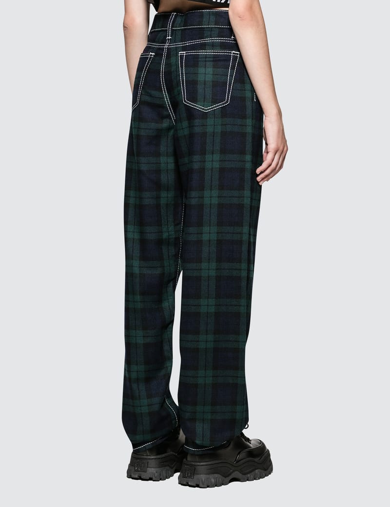 Eytys - Benz Tartan Jeans | HBX - Globally Curated Fashion and