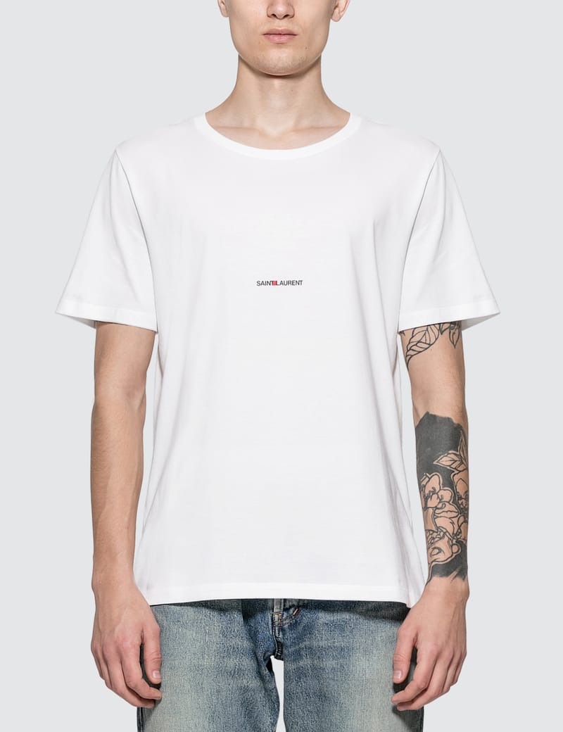 Saint Laurent - Saint Laurent Logo T-shirt | HBX - Globally