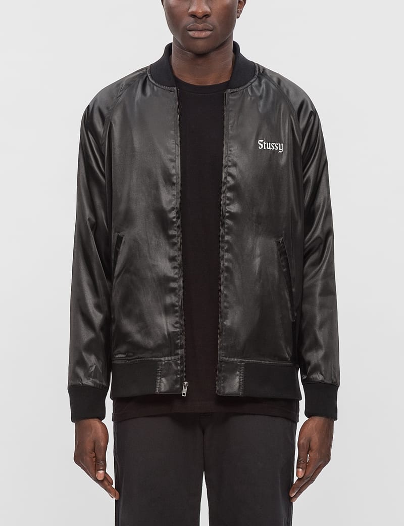 Stussy california store satin jacket