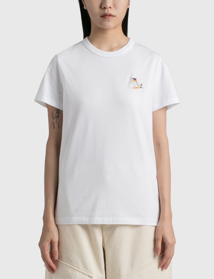 Maison Kitsuné - Dressed Fox Patch Classic T-shirt | HBX - Globally ...