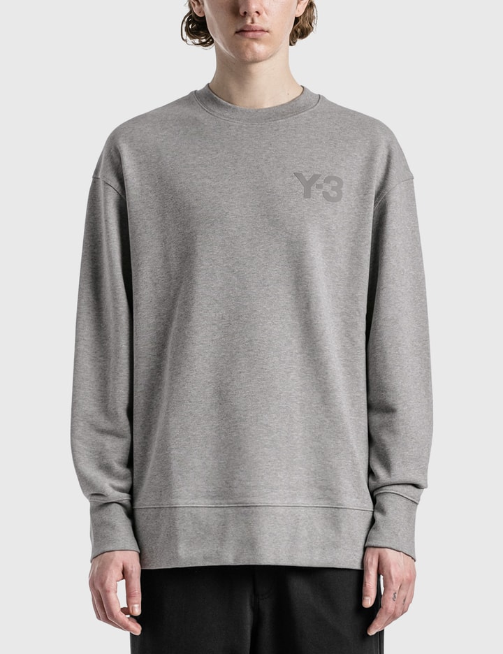 Y-3 - M Classic Chest Logo Crew Sweatshirt | HBX - Globally Curated ...