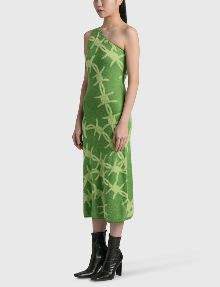 House Of Sunny The Barb Hockney Dress In Patterned Green ModeSens
