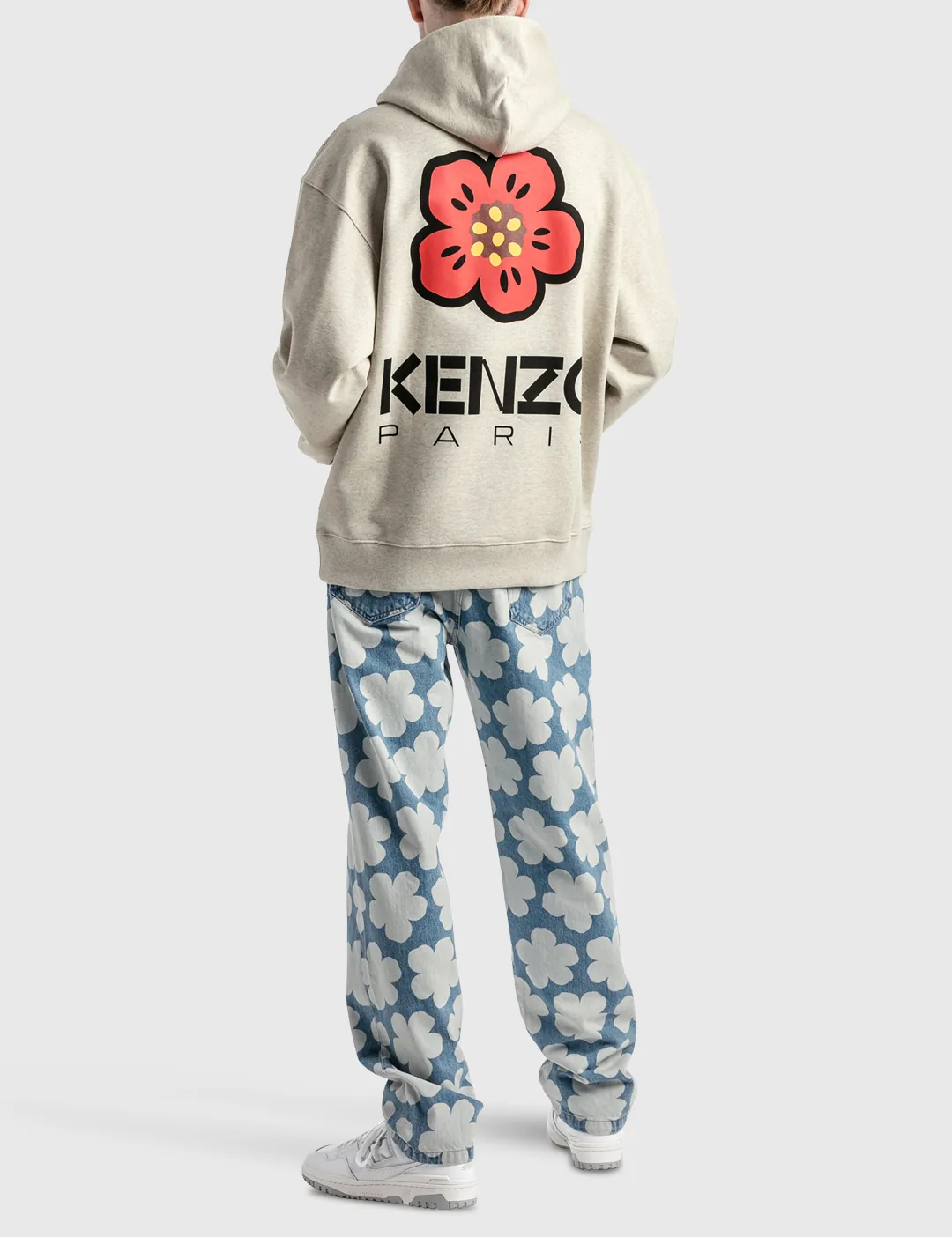 Kenzo - Boke Flower Oversized Hoodie Sweatshirt | HBX - Globally