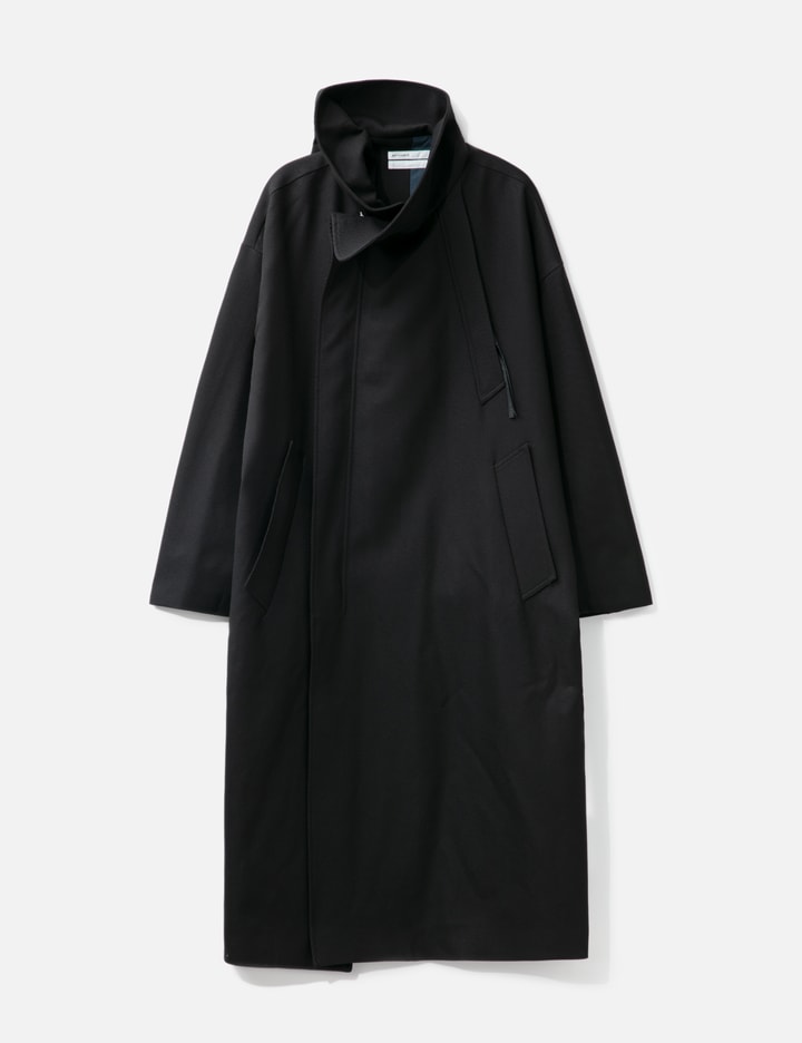 Paid Collar Long Coat RLZ0017