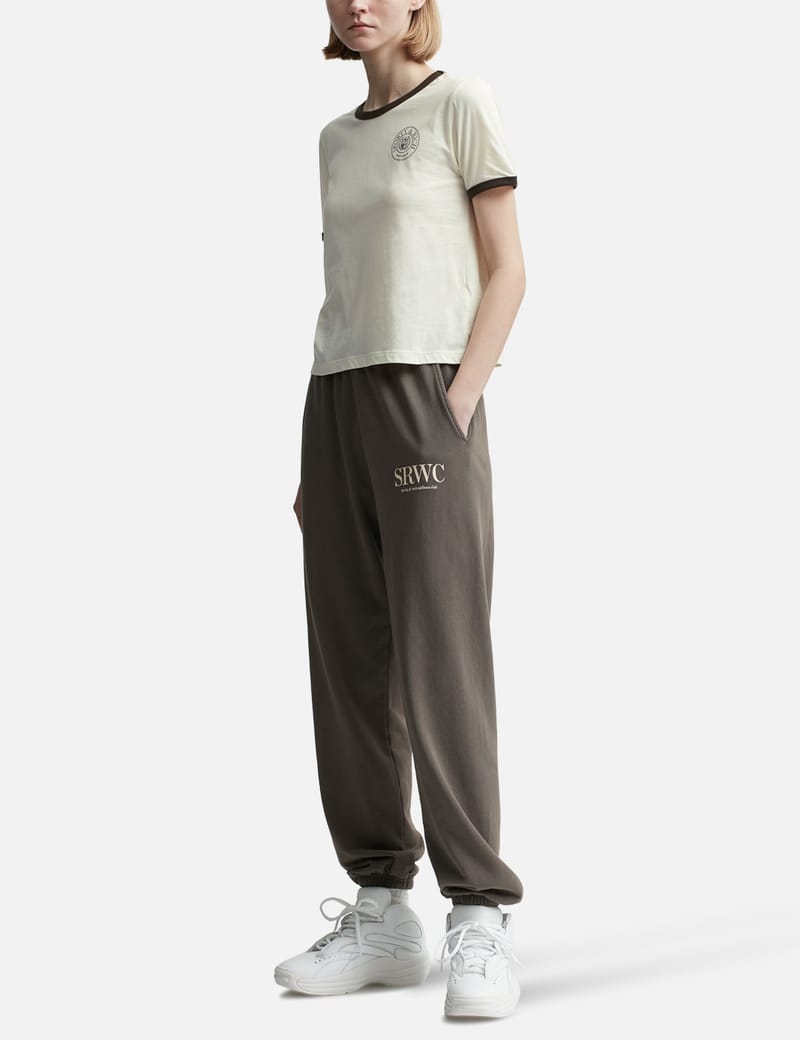 Sporty & Rich - Connecticut Crest Ringer T-Shirt | HBX