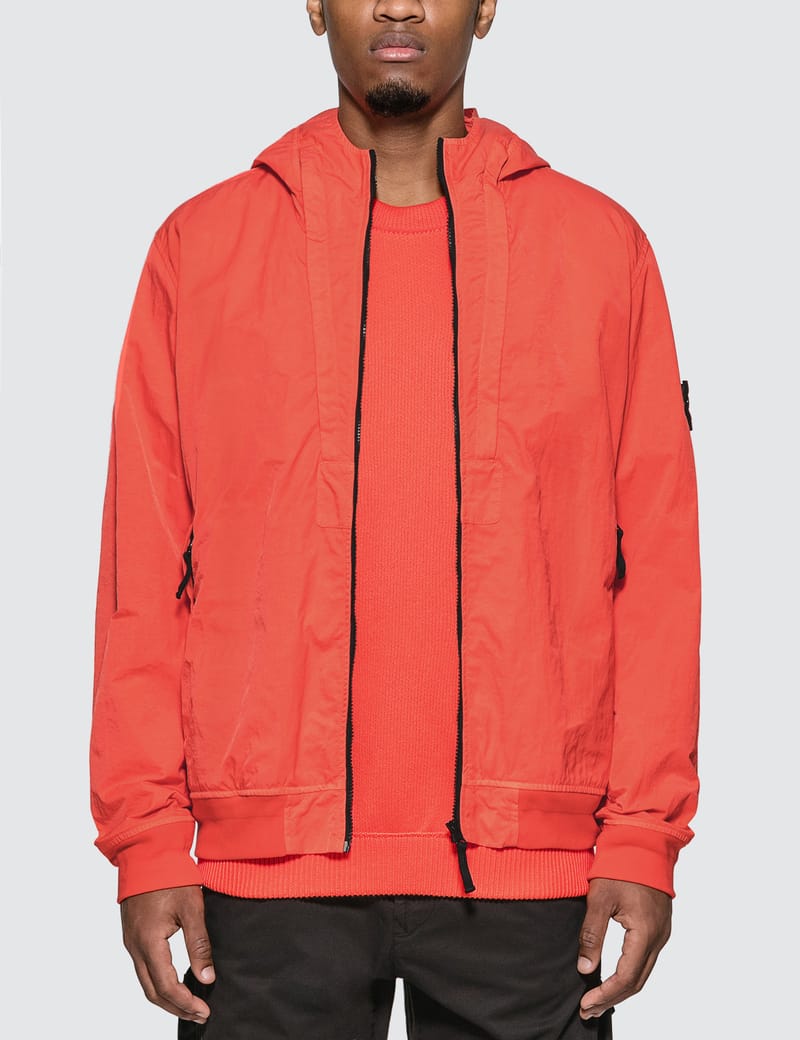 Stone Island - Tightly Woven Nylon Twill-TC Jacket | HBX 