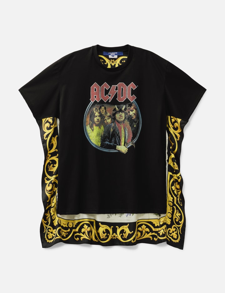 Junya Watanabe Man - AC/DC Silk Scarf T-shirt | HBX - Globally Curated ...