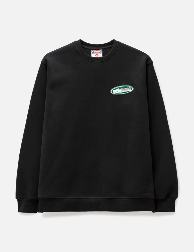 METALWOOD STUDIO - OVAL LOGO CREWNECK SWEATSHIRT | HBX - Globally