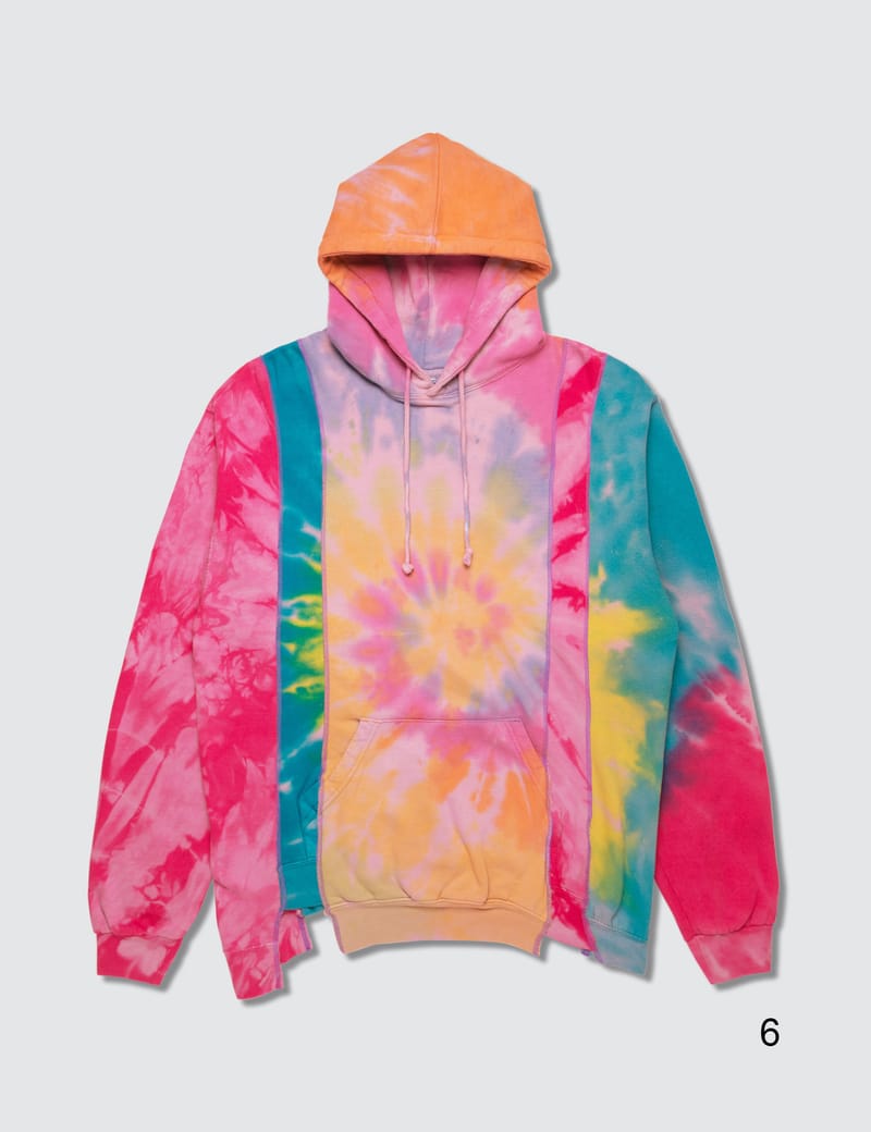 Needles - 5 Cuts Tie Dye Hoodie | HBX