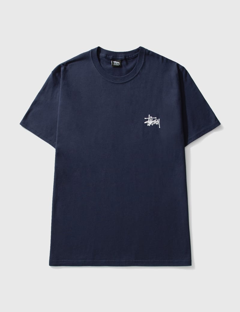 【Stussy】Basic Stussy T-Shirt T-shirt Stüssy Basic Stussy Tee 1904870 white | FLEXDOG