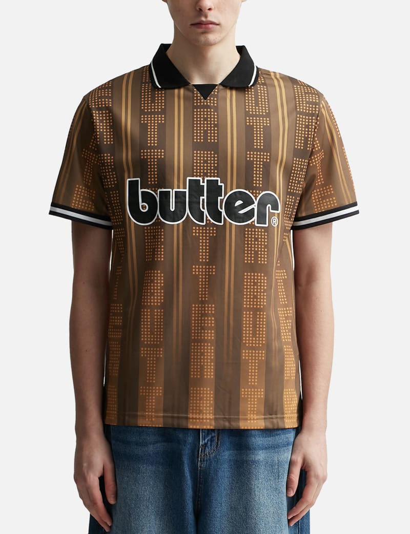 国内発送 Butter Goods フットボールジャージ Football Jersey, Blue / Black – Butter Goods USA
