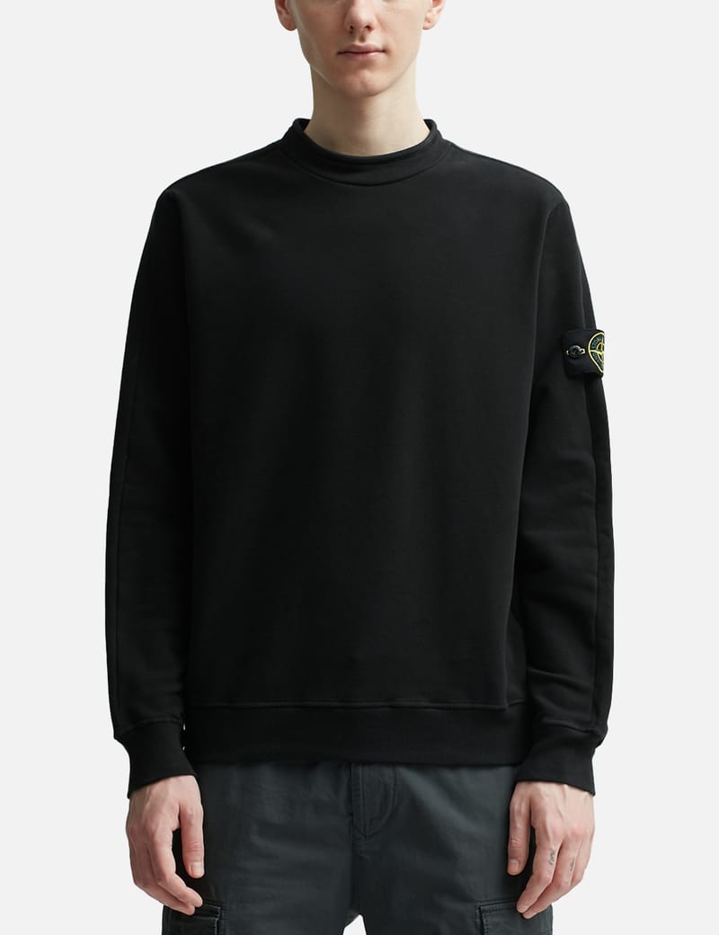 Stone island mock store neck sweatshirt