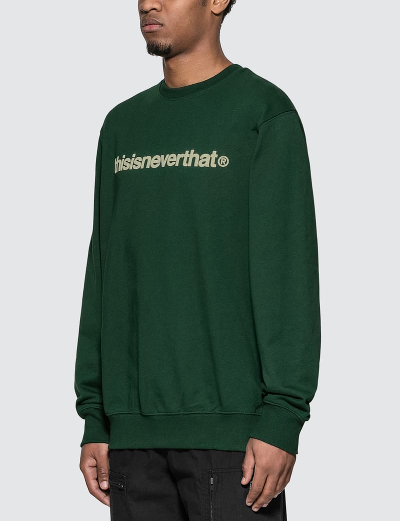 thisisneverthat® - T-logo Crewneck Sweatshirt | HBX