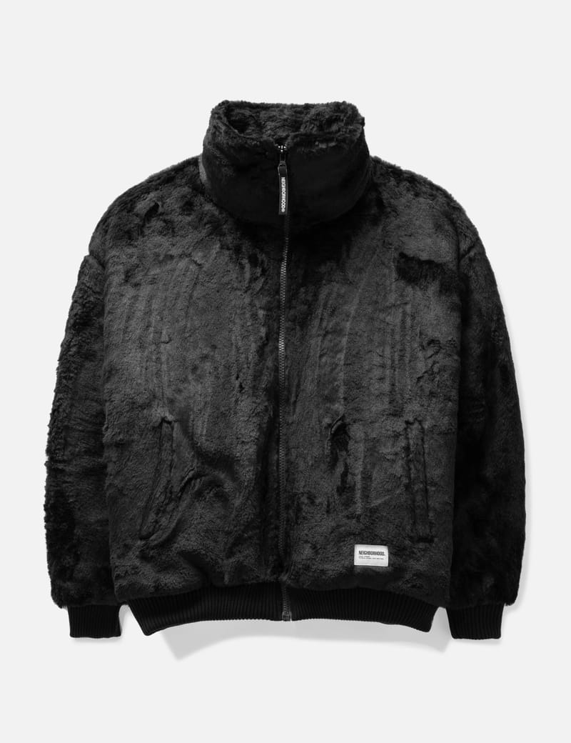 NEIGHBORHOOD - Fur Logo Jacket | HBX - Globally Curated Fashion