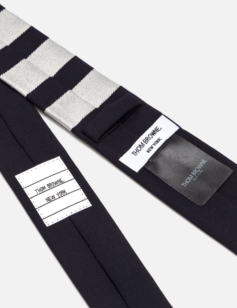Thom Browne - Plain Weave 4-Bar Tie | HBX