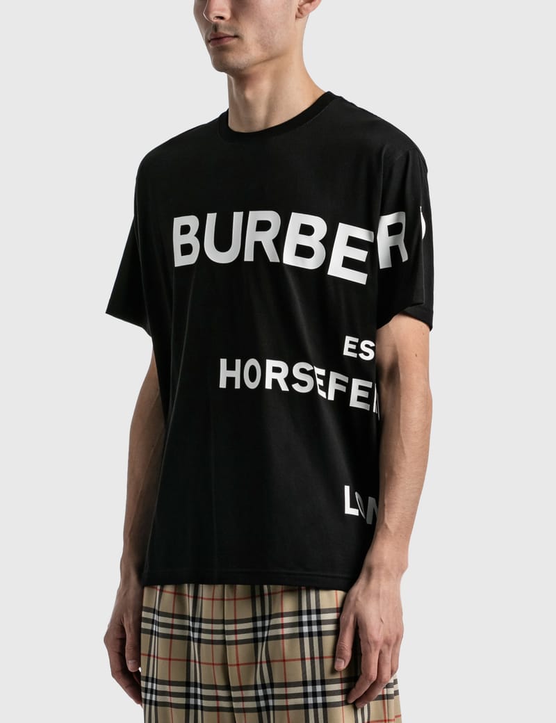 Burberry - Horseferry Print Cotton Oversized T-shirt | HBX