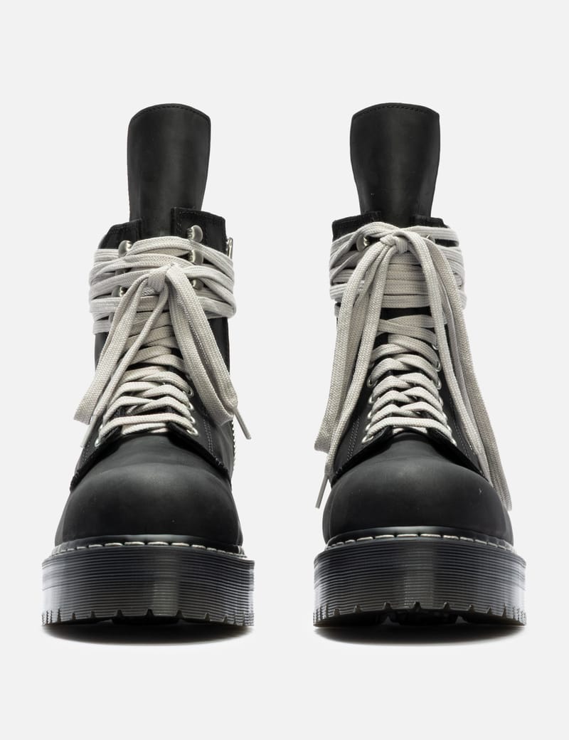 リックオウエンス - Rick Owens x Dr. Martens Quad Sole Steel Toe