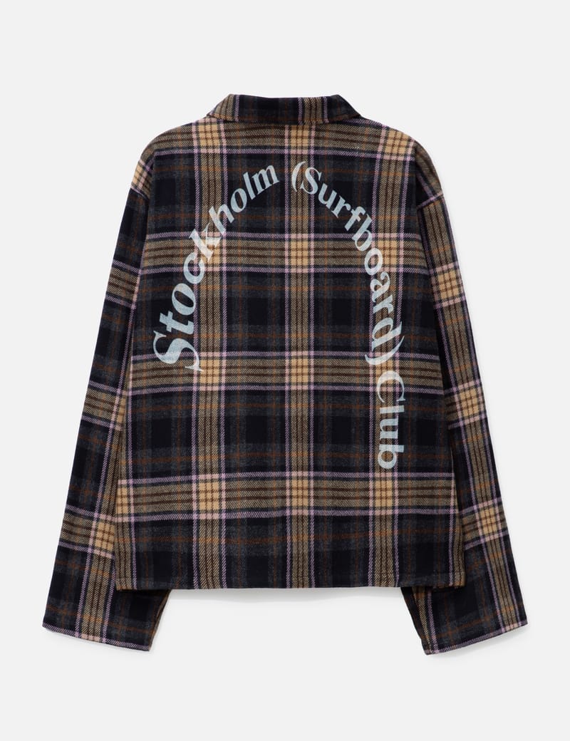 Stockholm Surfboard Club - Club Plaid Overshirt | HBX