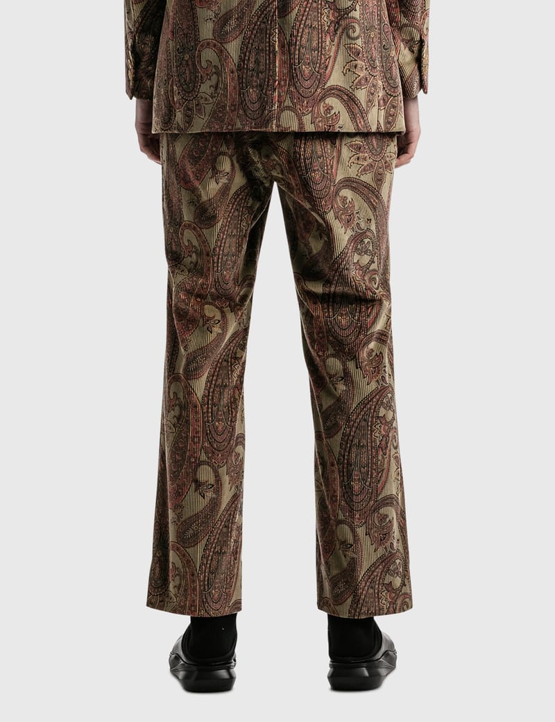 Needles - Corduroy Paisley Side Tab Trouser | HBX - Globally